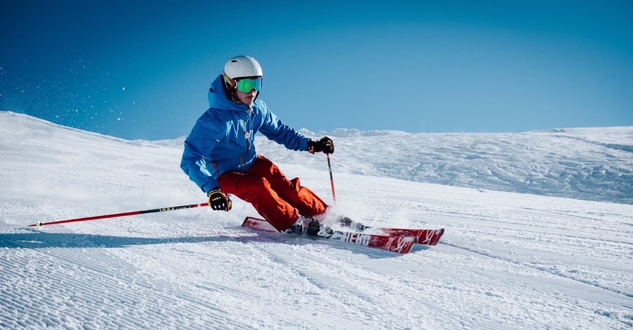 skieuse au kandahar junior