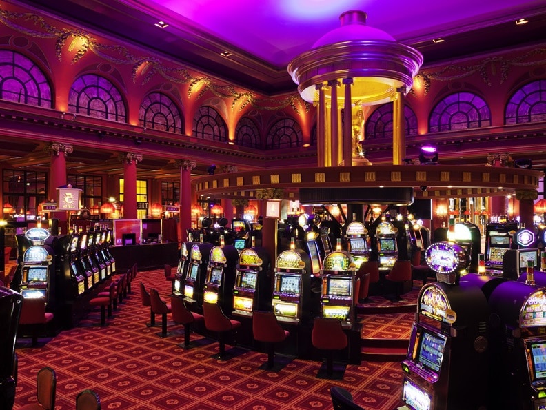 Intérieur du casino Barrière de Deauville