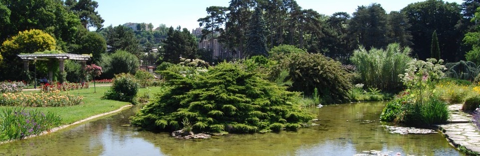 Un coin du Parc de la Tête d'Or à Lyon