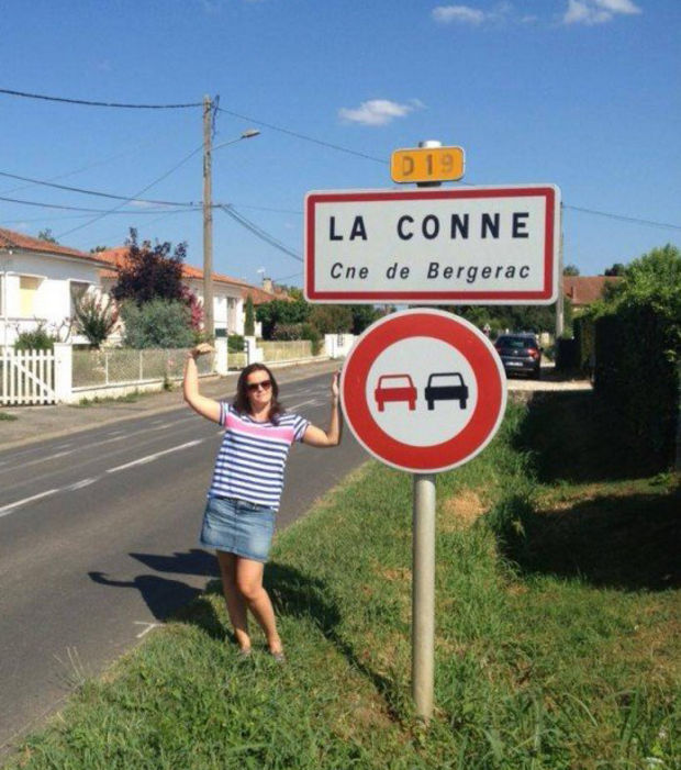 Nom de village français marrant mais méchant : La Conne