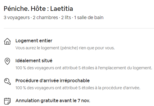 airbnb logement hôte